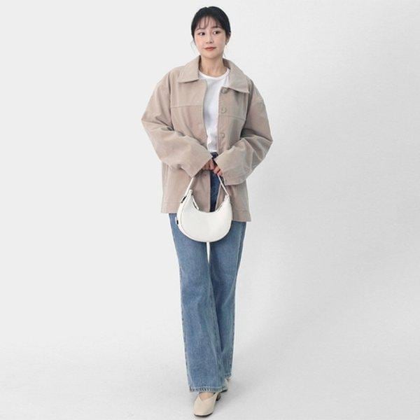 女性の春の変わりやすいアウタースエードシャツジャケットチョア特大...