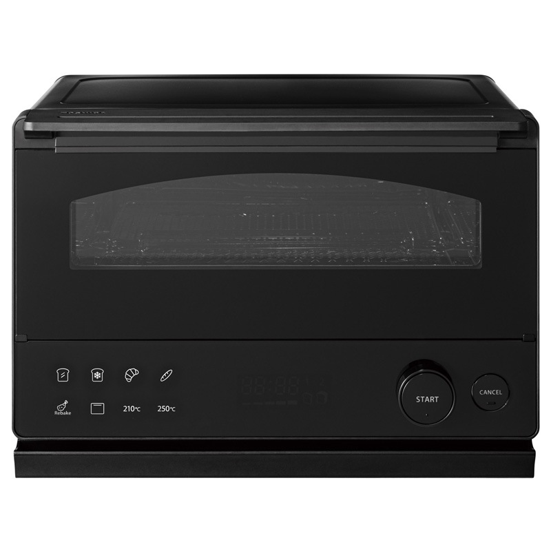 TOSHIBA 東芝 石窯ドーム オーブントースター HTR-D5B(K) 3Dドーム構造 ブラック