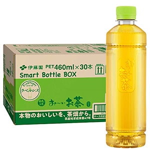 伊藤園 ラベルレス おーいお茶 緑茶 460ml30本 スマートボトル