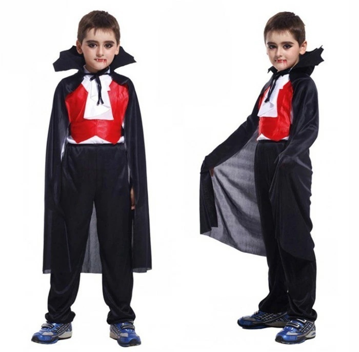 【2枚購入で1oo円OFF】ハロウィン 衣装 子供 ヴァンパイア コウモリ コスプレ 吸血鬼 ドラキュラ ハロウィン コスチューム 悪魔 演出服 舞台　ステージ　服 衣装 ハロウィン衣装 仮装 コスプ