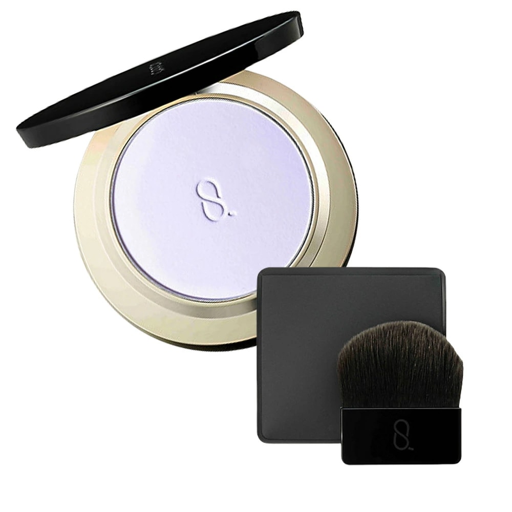 【国内正規品】 スック（SUQQU） ソフト マット セッティング パウダー 7g／プレストパウダー（レフィルのみ）（レフィルのみ）ケース付きセット（袋・ブラシ付）
