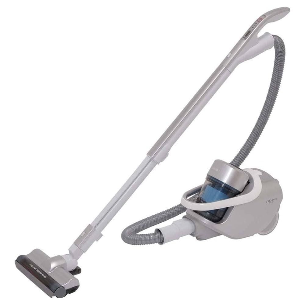 アイリスオーヤマ 掃除機 サイクロン コード式 キャニスター キャニスター掃除機 パワーヘッド KIC-CTP1-S シルバー