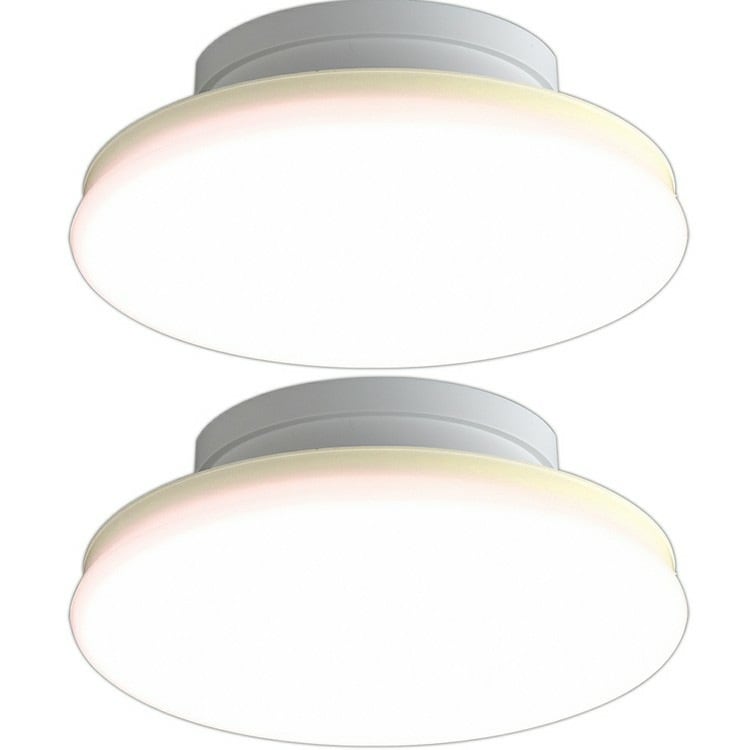 【公式】 シーリングライト LEDシーリングライト 小型 薄型 1200lm 昼光色 昼白色 電球色 2個セット SCL12D-UU 照明 ライト メガ割