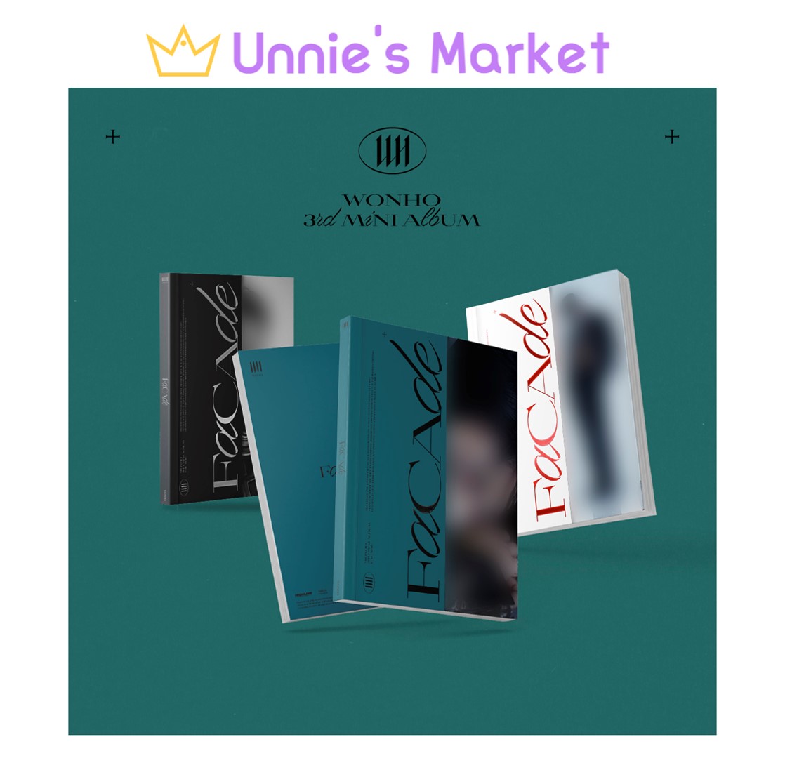 [SET] WONHO [FACADE] 3rd Mini Album