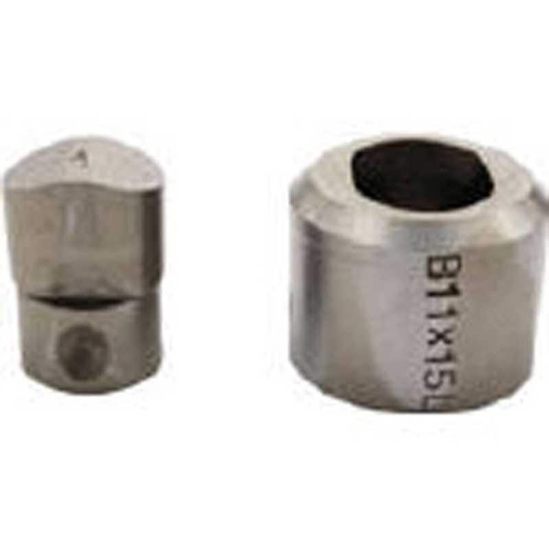 育良精機　コードレスパンチャー替刃 IS-MP15L15LE用　SL10×15B