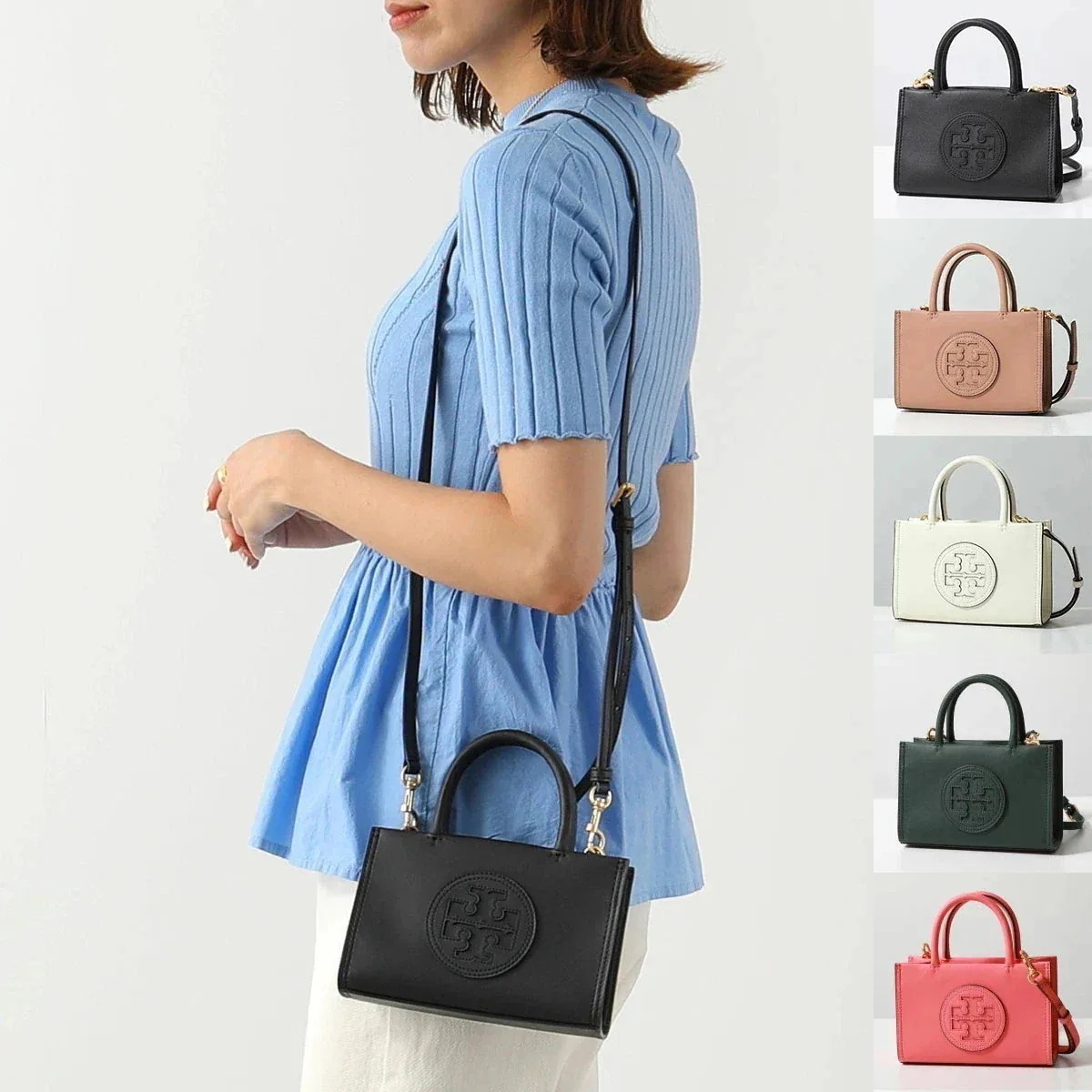 TORY BURCH トリーバーチ ショルダーバッグ Ella Bio Mini Tote エラ 