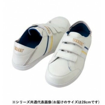アイトス　51632 セーフティシューズ（面ファスナー/踵踏み） ホワイト 28.0cm