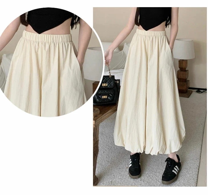 【急速出荷!】スカート バルーンロングスカート ロングスカート レディース ミモレ丈 Aラインスカート 秋 つぼみスカート Aライン 無地 シンプル フレアスカート ふわふわ スカート カジュアル