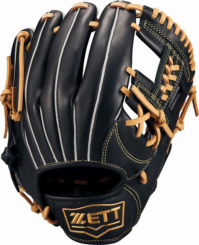 ゼット Z-BJGB74530F-1932-LH 少年軟式グラブ ソフトステアシリーズ オールラウンド用（ブラック×パステルブラウン・LH）【右投用】 ZBJGB74530F1932LH