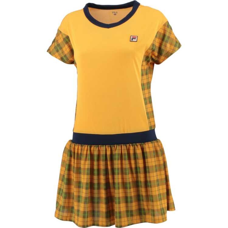 ワンピース（レディース） M イエロー2 #VL2651-18A