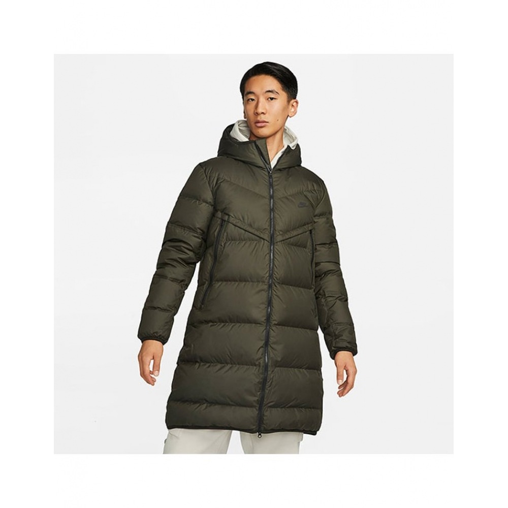 ナイキパッド入りジャンパーストームフィットウィンドランナーダウンフィルパーカー DV1134-355 P2301