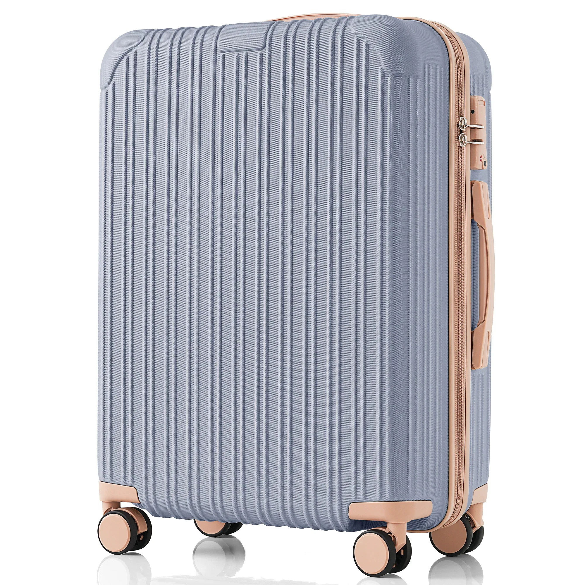 Lサイズストッパー付きTSAロックキャリーバッグ714大型かわいい超軽量大容量おしゃれsuitcase 6,669円