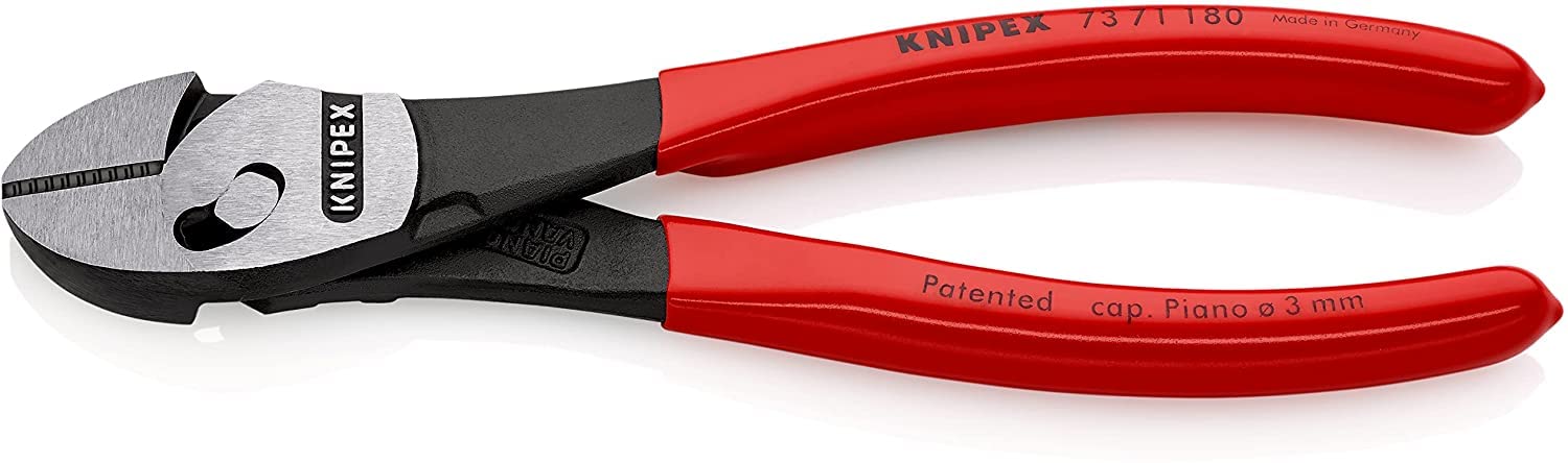 クニペックス KNIPEX ツインフォースニッパー 180mm 7371180手動工具