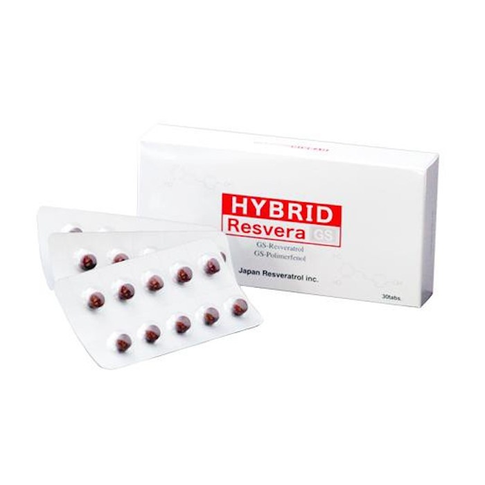 日本レスベラトロール ハイブリッドレスベラGS 30カプセル(約1ヶ月分)