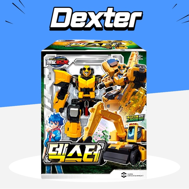 [NEW]メタルカードボット デクスター韓国/フォークレイン/ロボット/遊び/変身ロボット/アクションフィギュア/誕生日プレゼント/男/アニメ