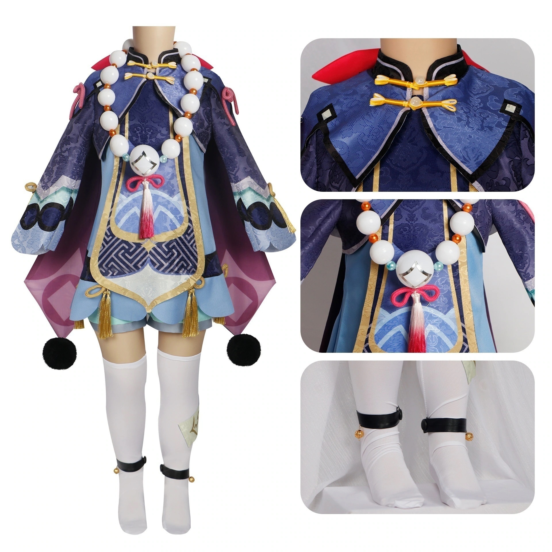 【即納&迅速な出荷】原神子供コード七七服にじげんゲームプレイング七七コスプレ