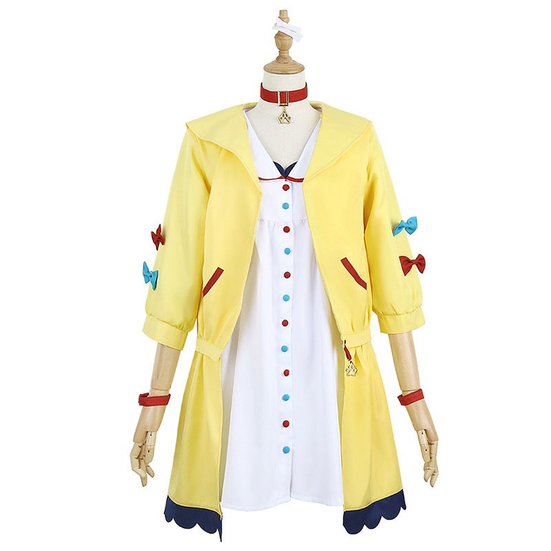 バーチャルYouTuber風 彩虹社 VTuber 戌神ころね Inugami Korone コスプレ衣装ウィッグ 靴 日常服 演出服 変装 仮装ハロウィン