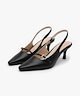 Black-Artificial Leather-6cm