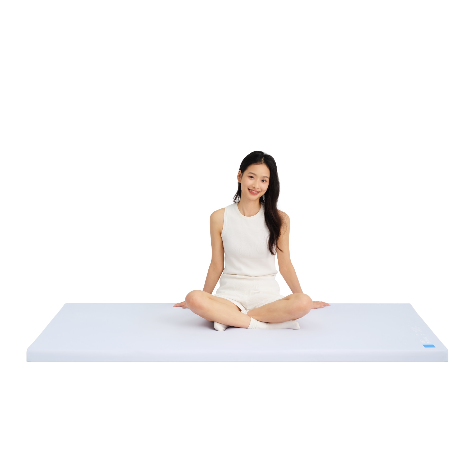 マットレス ダブル 140cm 低反発 敷布団 厚さ6cm 三つ折り 腰の悩みから解消 極高密度 抗菌防臭除湿加工 折りたたみ マットレス 2層タイプ 横向き 仰向け 耐圧分散 全身サポート 通気性