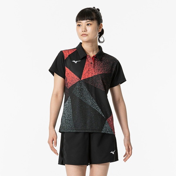 MIZUNO ミズノ ゲームシャツ ラケットスポーツ ウィメンズ ゲームウエア 62JAB22309