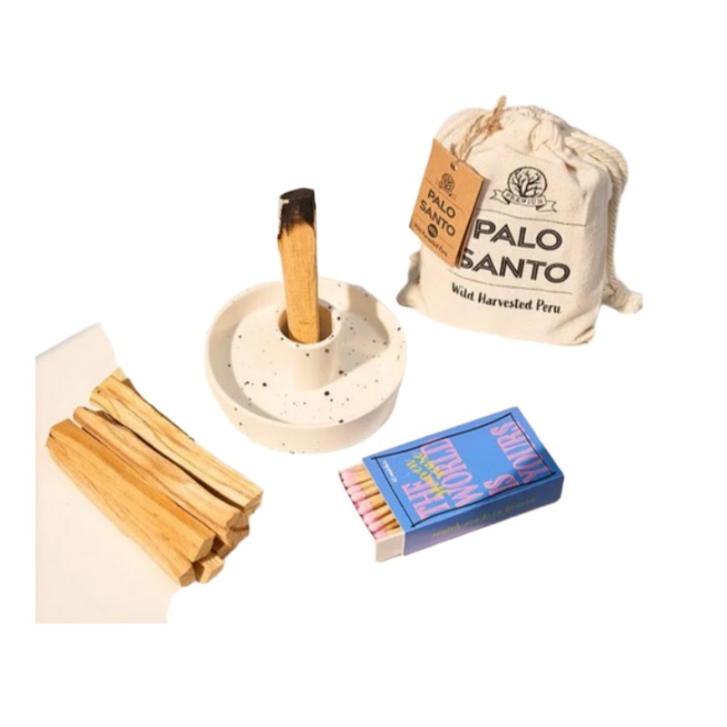 ヘブンセンス スマッジスティック パロサント ホルダーセット100g