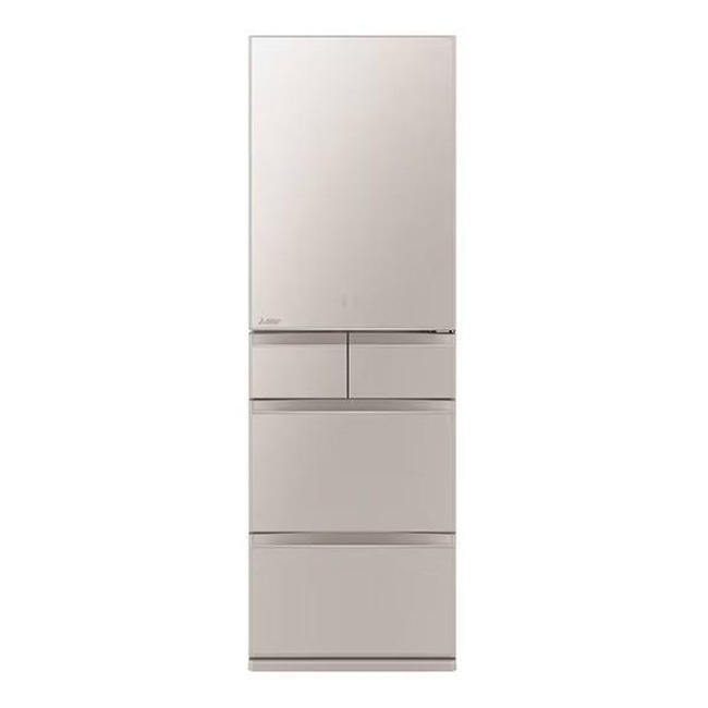 冷蔵庫(401500L) ミツビシ MR-B46JL-C 5ドア冷蔵庫　Bシリーズ　455L　グレイングレージュ　MRB46JLC
