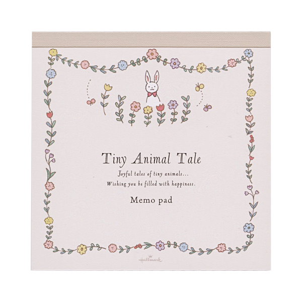 ホールマーク Tiny Animal Tale メモパッド 全4種-