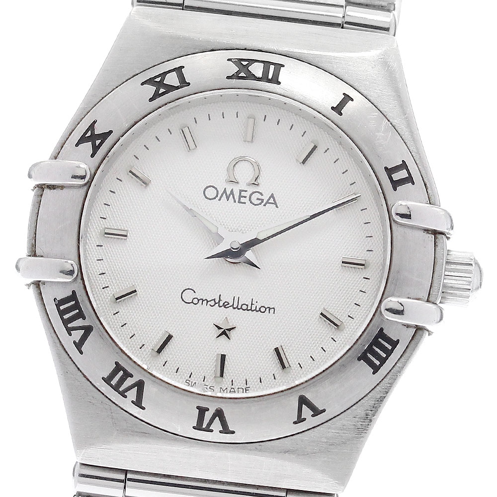 オメガ OMEGA 1562.30 コンステレーションミニ クォーツ レディース 保証書付き_897447【中古】