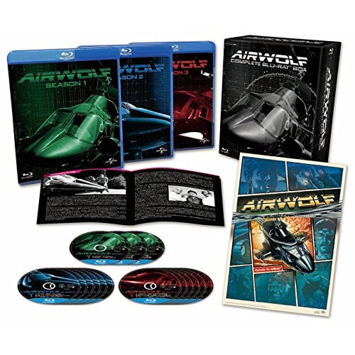 超音速攻撃ヘリ エアーウルフ コンプリート ブルーレイBOX(Blu-ray D.. ／ ジャン・マイケル・ビンセント (Blu-ray) GNXF-1984