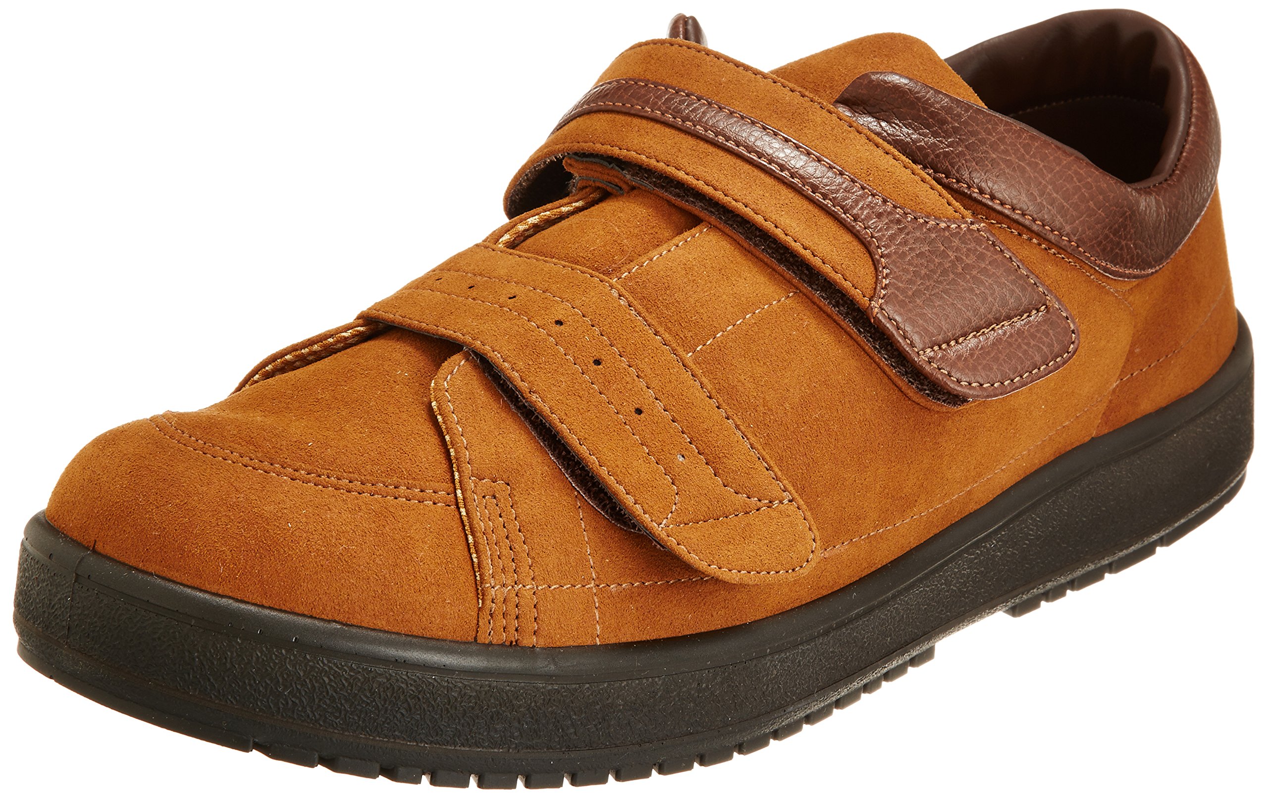 ムーンスター メンズ リハビリ 介護靴 Vステップ04 (両足同サイズ) 0088as ブラウン 28.0 cm 3E