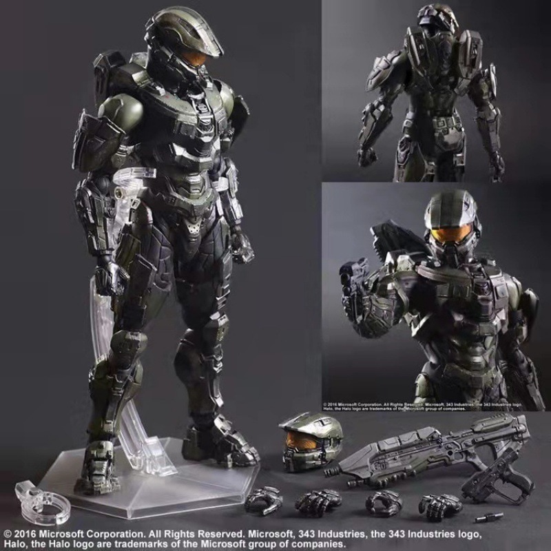 Halo 5: Guardians PA改 HALO ヘイロー5 マスターチーフ 可動 箱入りフィギュア