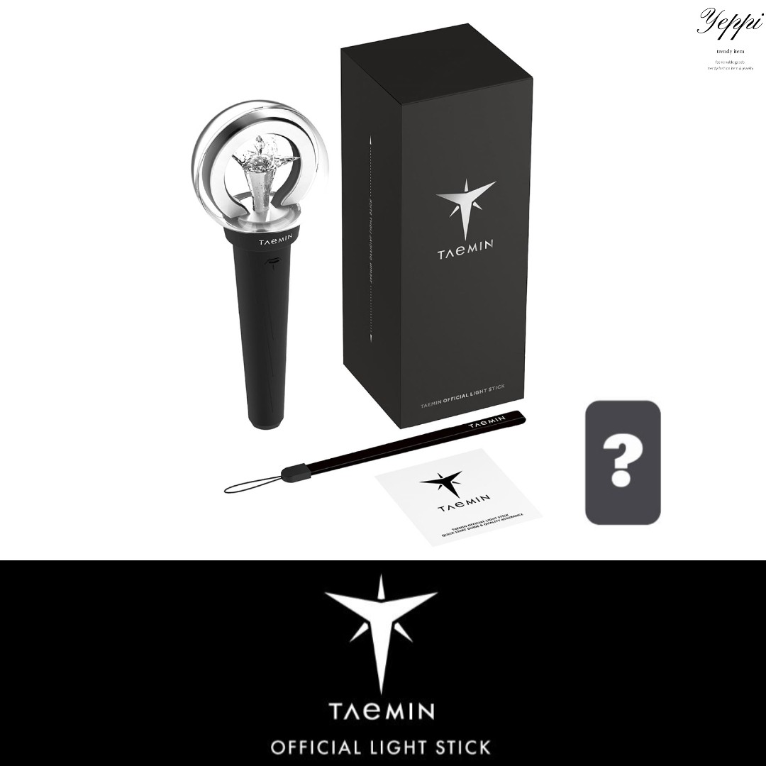 【当日出発 】SHINee TAEMIN OFFICIAL LIGHT STICK [ 当店特典-公式ランダムフォトカード1枚贈呈] 公式グッズ ペンライト