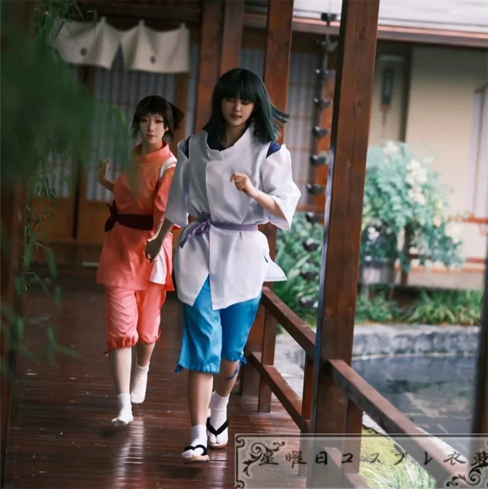 在庫 千と千尋の神隠し 荻野千尋 白龍 コスプレ衣装 コスチューム品質良い 店舗お勧め