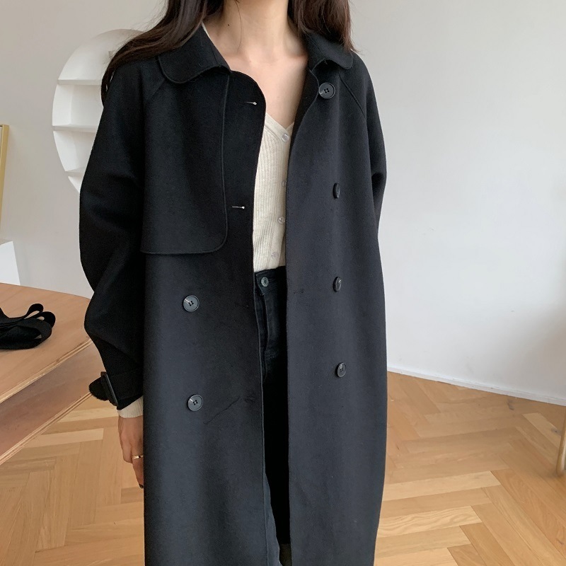 コート ロング丈 マキシ丈 ウエストリボン 大人 上品 お洒落 かっこいい 暖かい フリーサイズ