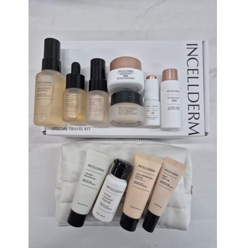 【最新型】インセルダムトラベルキット11種セット旅行用（ポーチ付き）
