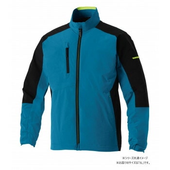桑和 7524-00 防寒ブルゾン（ストレッチ.制電） 5Lサイズ ターコイズ（201） G.G.