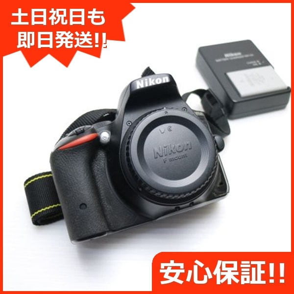 美品 D5500 ブラック 一眼レフ Nikon 130