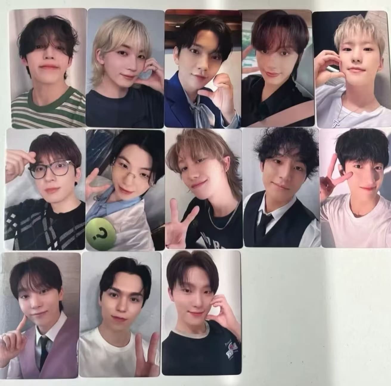 seventeen mini12 一直娯 中華yizhiyu 私服 特典トレカ 13枚セット