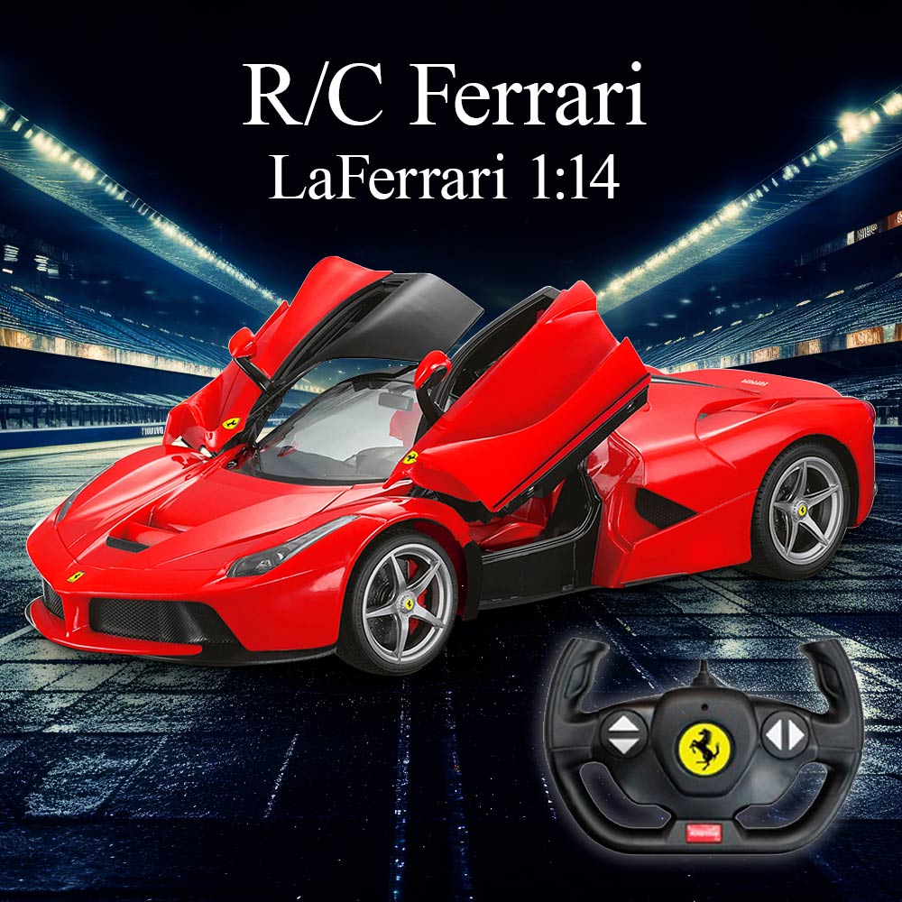 ラジコン ラジコンカー 子供 車 RC フェラーリ ラ フェラーリ 1：14 おもちゃ 玩具 R/C 父の日 男の子 誕生日 クリスマス プレゼント