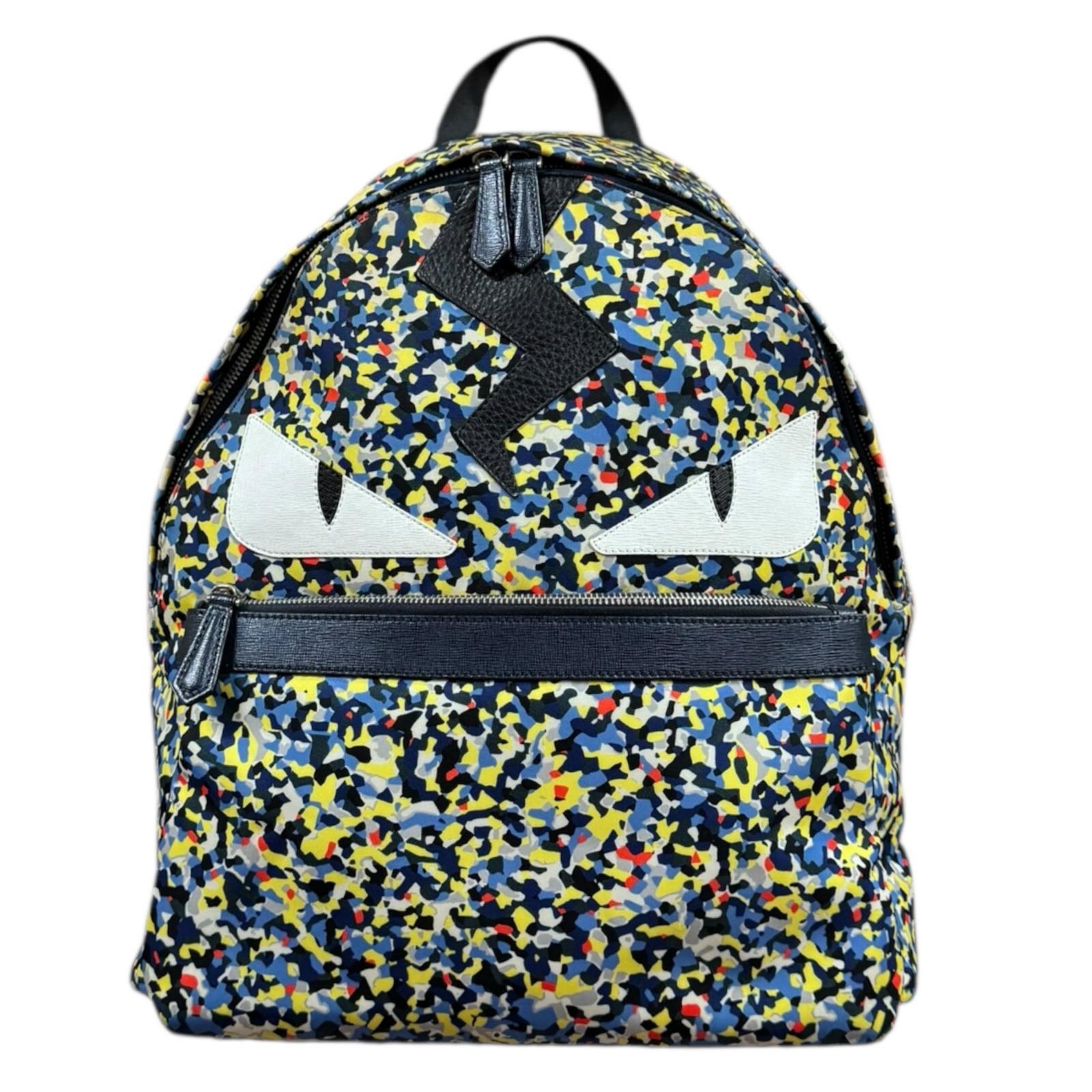 フェンディ バッグバグズ リュック・デイパック ナイロン 7VZ012-5WH FENDI 中古