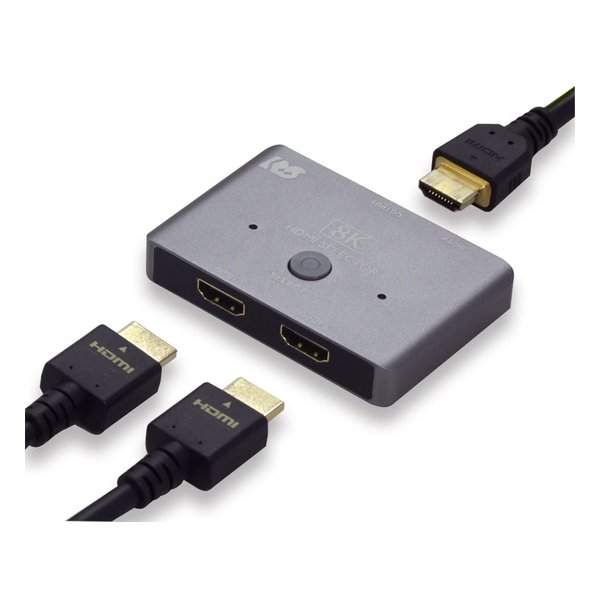 8K60Hz/4K120Hz対応 2入力1出力 HDMI切替器 RSHDSW218K