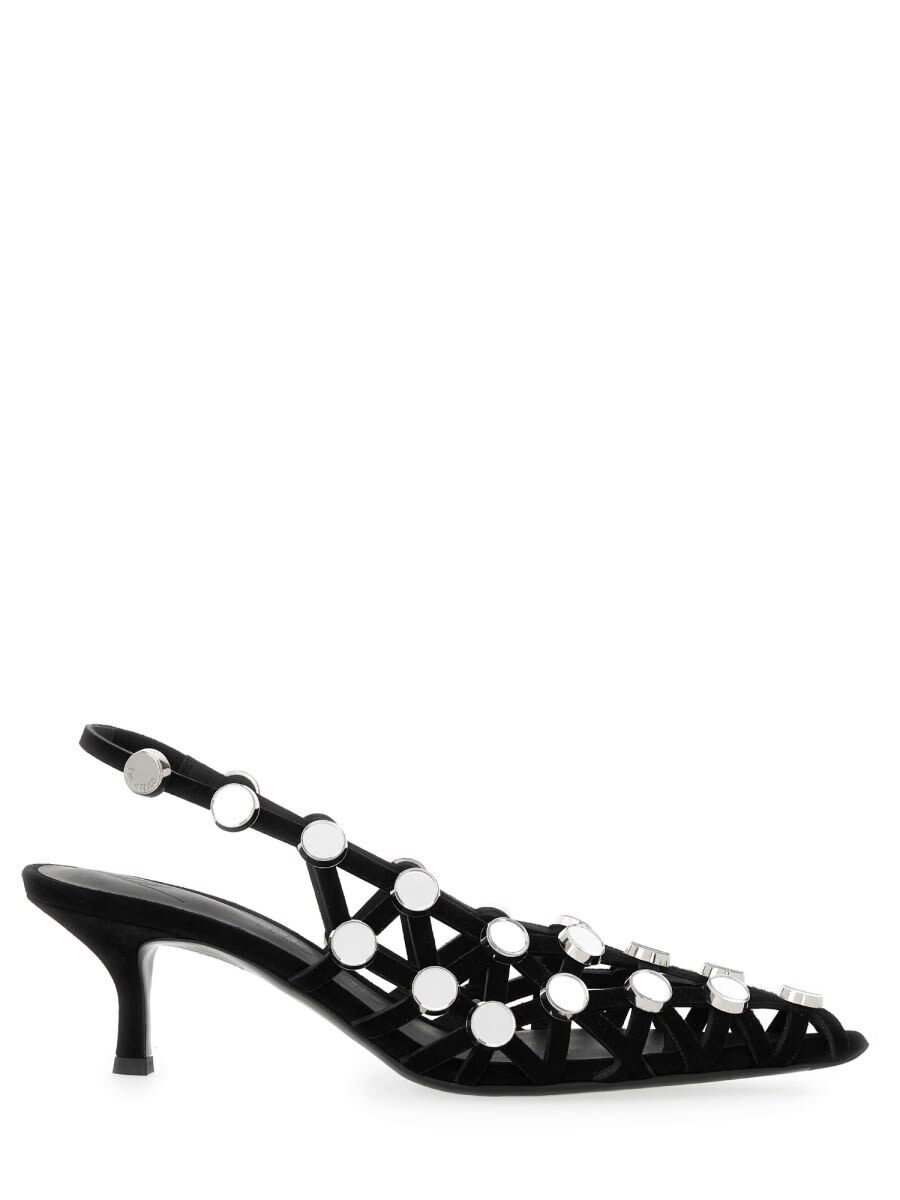 250WSH00844_LBT007SA100 ブラック 春夏2025 サンダル レディース ia