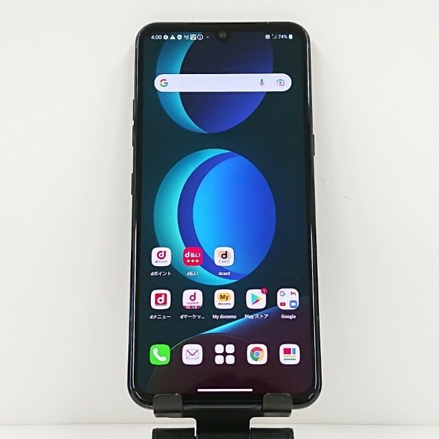 LG V60 ThinQ 5G L-51A ドコモ ザ　ブラック 送料無料 本体 c12634 【中古】 21,960円