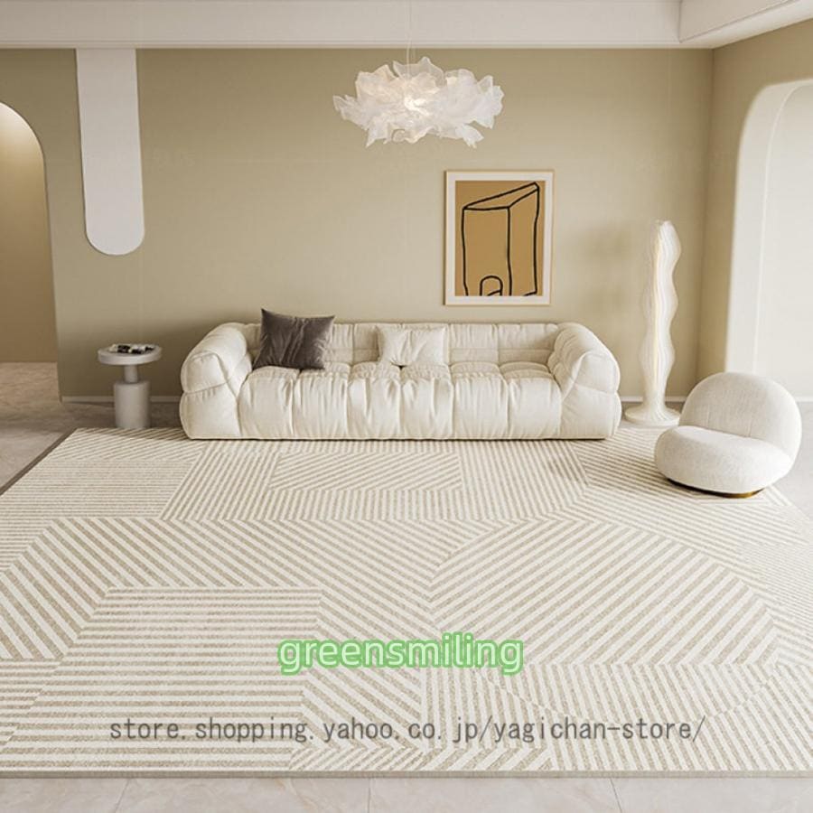2025年新型ラグ カーペット 2畳 3畳 洗える 絨毯 北欧風 ラグマット おしゃれ グリーンナチュラル リビングマット インテリア 居間用 フロアマット 防ダニ 3畳4畳5畳6畳