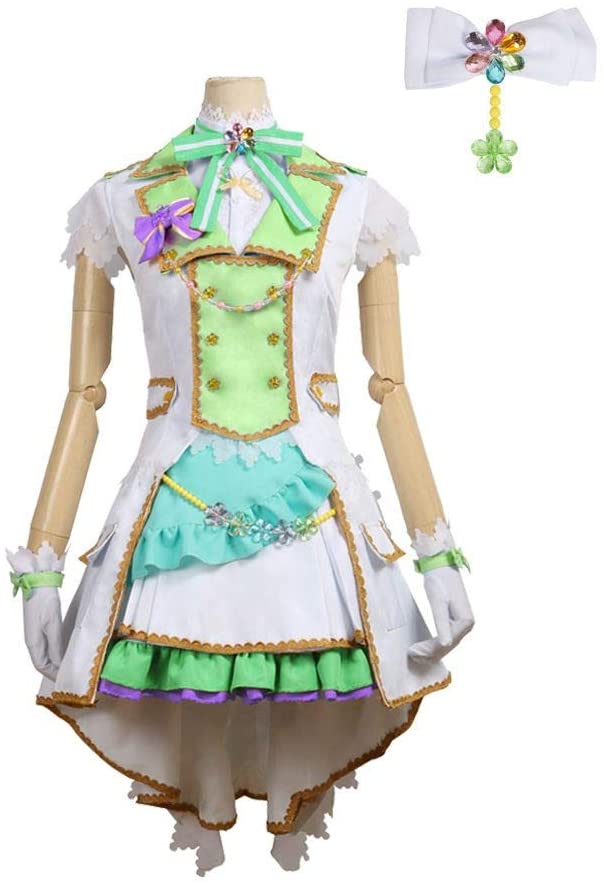 セカンドキービジュアル 煌めくステージへ大和麻弥コスプレ衣装 ハロウィンクリスマス 学園祭文化祭仮装