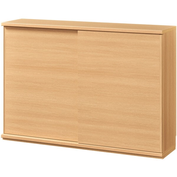 白井産業 PTS-8512SD NA カウンター下ラックピタシエ 引戸タイプ幅120cm ナチュラル メーカー直送