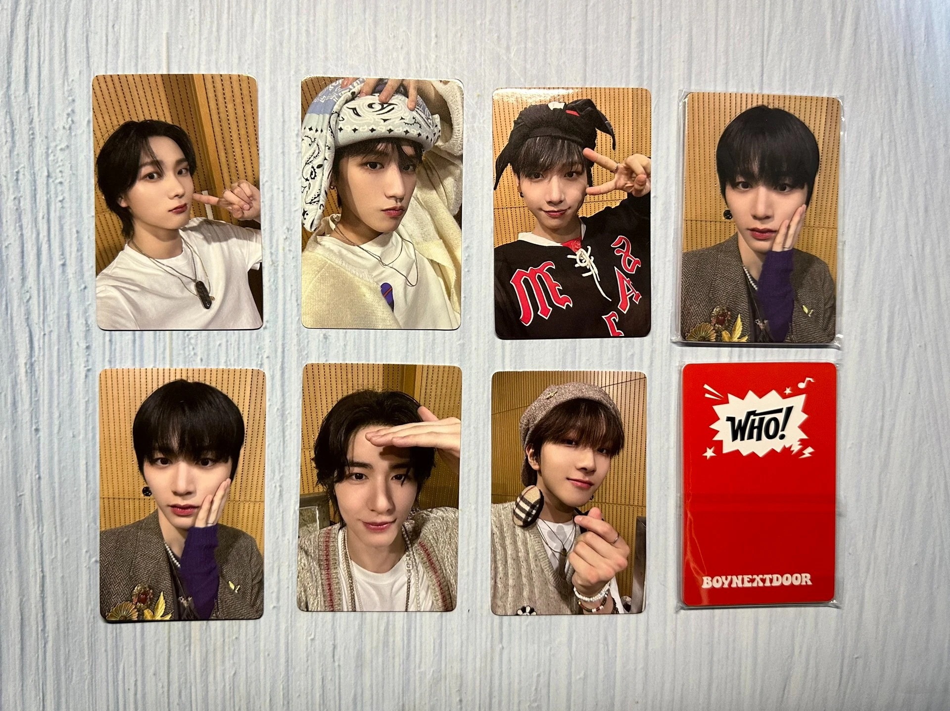 公式品BOYNEXTDOORyzyyzy2.0特典特典トレカサイン会公式グッズ員6枚セット 9,940円