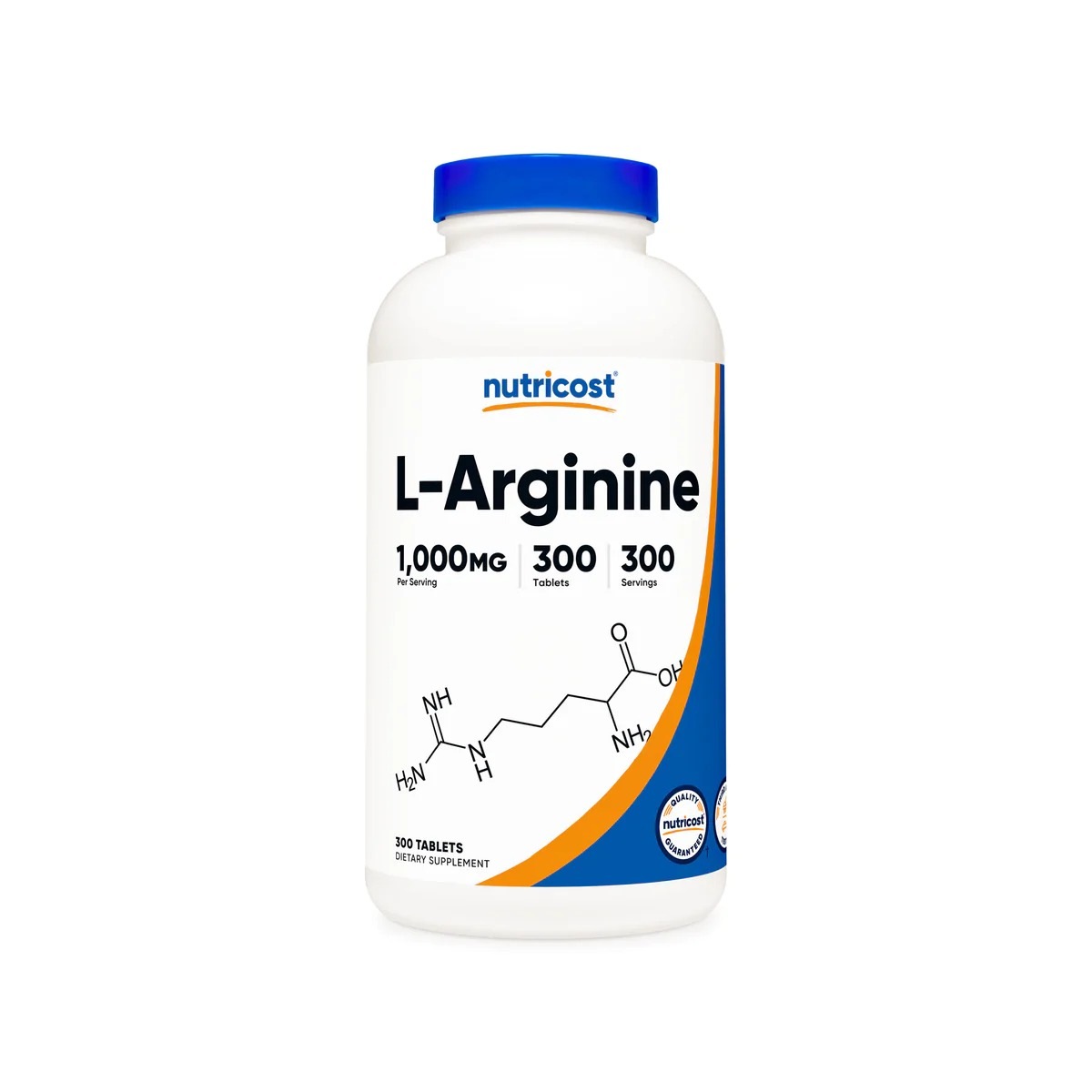 [USA] Nutricost ニュートリコスト L-Arginine Tablets (1000 MG) (300 TAB)