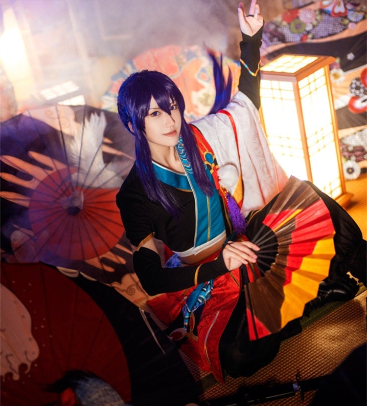 ES あんさんぶるスターズ 一戦！矜持示す天下布武 蓮巳敬人 神崎颯馬 鬼龍紅郎 コスプレ衣装 コスチューム