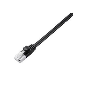 （まとめ）エレコムCat5e対応ツメ折れ防止LANケーブル ブラック 5m LD-CTT/BK5/RS 1本(×10セット)
